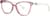 Angle view of Premium Cat-Eye Glasses 4457739 in Pink thumbnail