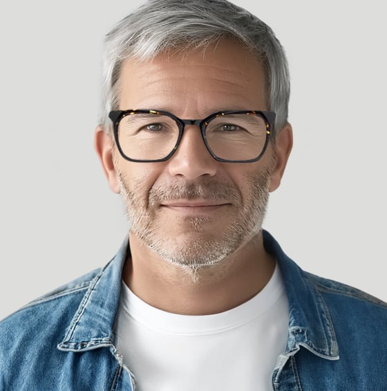 Image of Premium Geometric Glasses