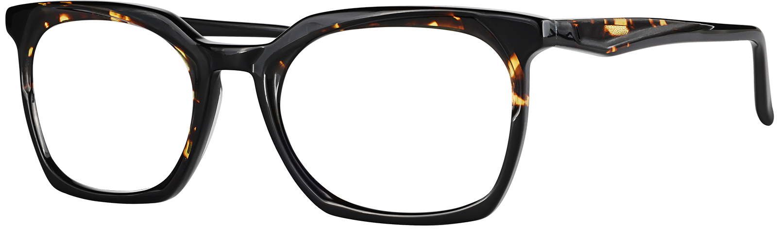Tortoiseshell Premium Geometric Glasses #4458049 | Zenni Optical