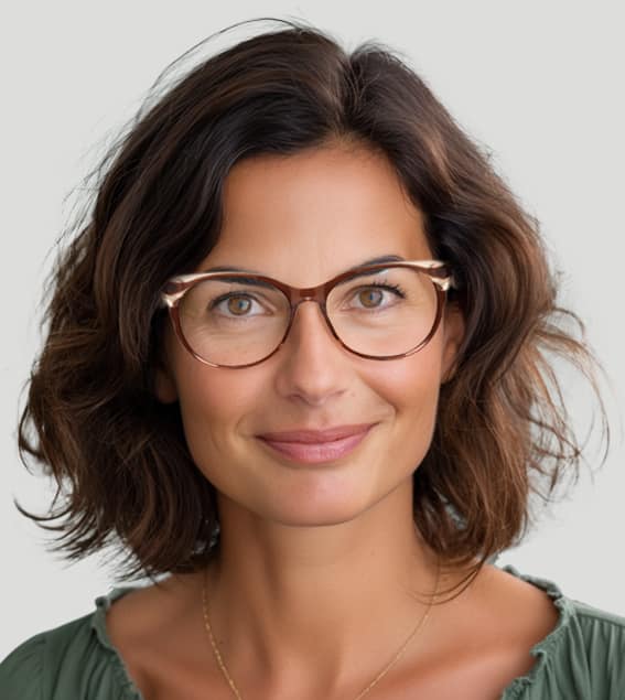 Image of Premium Oval Glasses