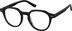 Round Glasses 4458821 in Black