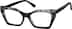 Cat-Eye Glasses 4458921 in Black