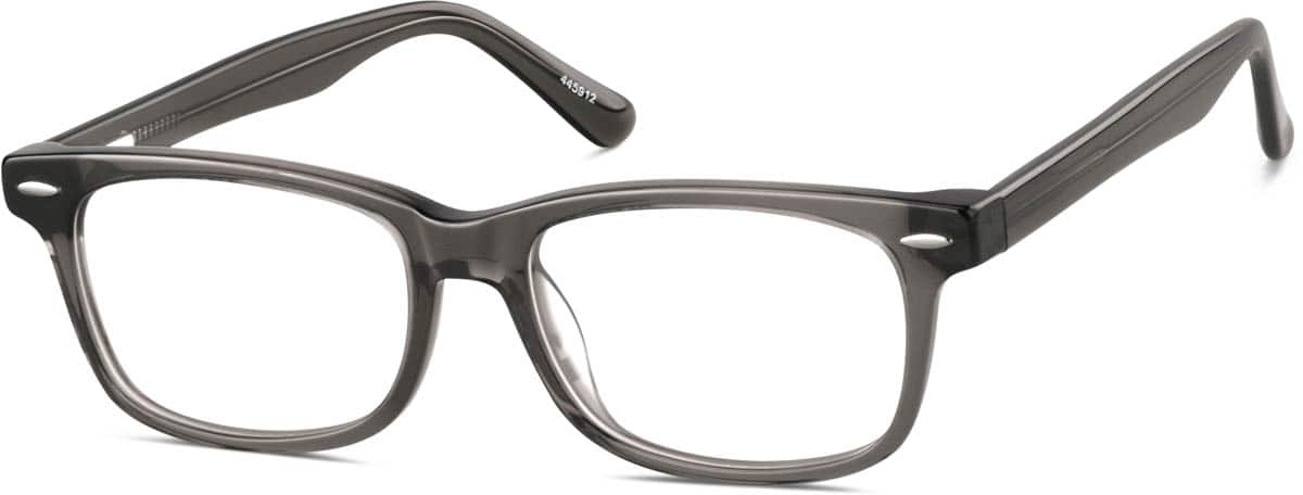 Angle view of Tamalpais Eyeglasses 445912 in Gray