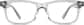 Front view of Tamalpais Eyeglasses 445923 in Clear thumbnail