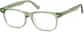 Angle view of Tamalpais Eyeglasses 445924 in Green thumbnail