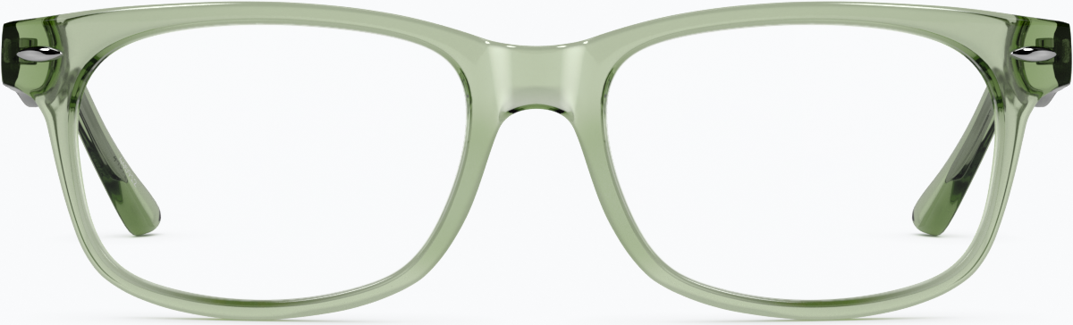 Front view of Tamalpais Eyeglasses 445924 in Green thumbnail