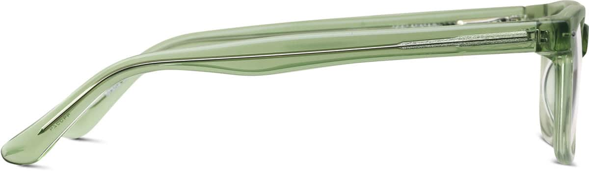 Side view of Tamalpais Eyeglasses 445924 in Green