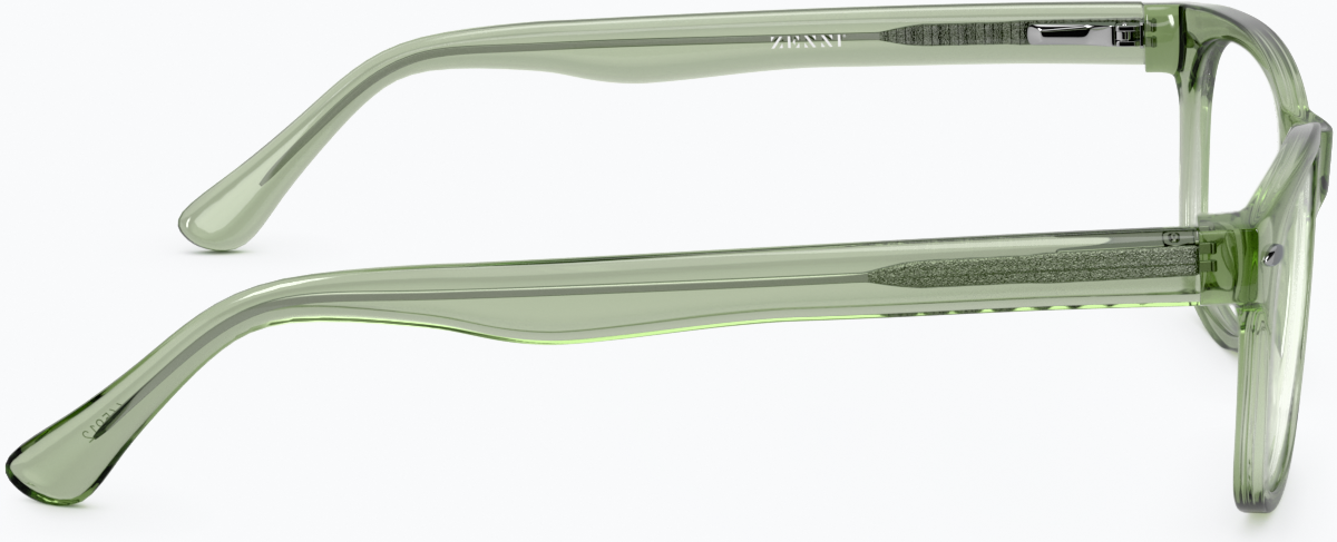 Side view of Tamalpais Eyeglasses 445924 in Green thumbnail