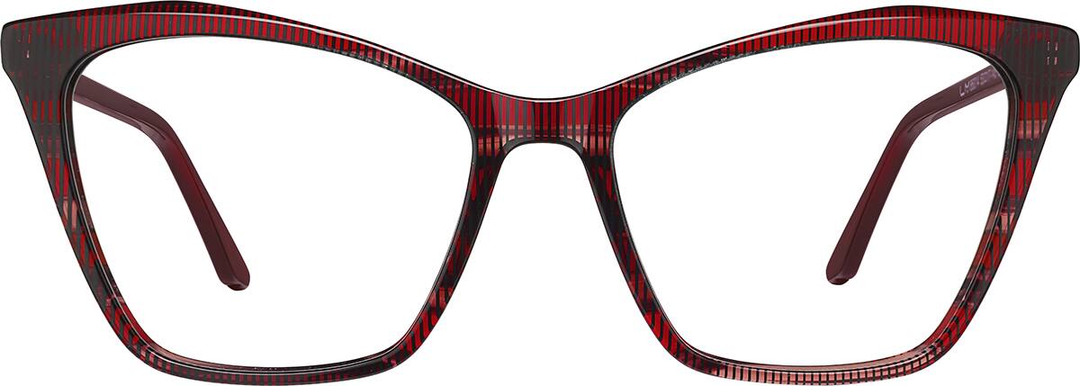 Live Cyber Monday Deals | Purple Cat-Eye Glasses #4459317 | Zenni