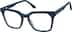 Square Glasses 4460116 in Blue