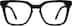 Square Glasses 4460121 in Black