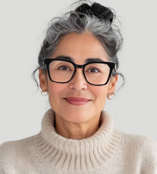 Square Glasses 44601