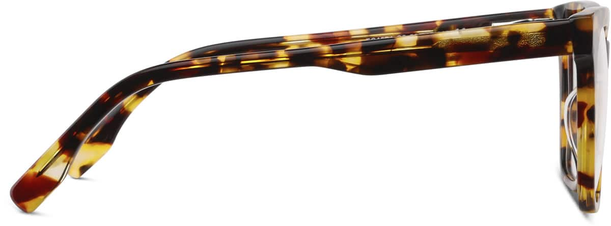 Side view of Square Glasses 4460125 in Tortoiseshell