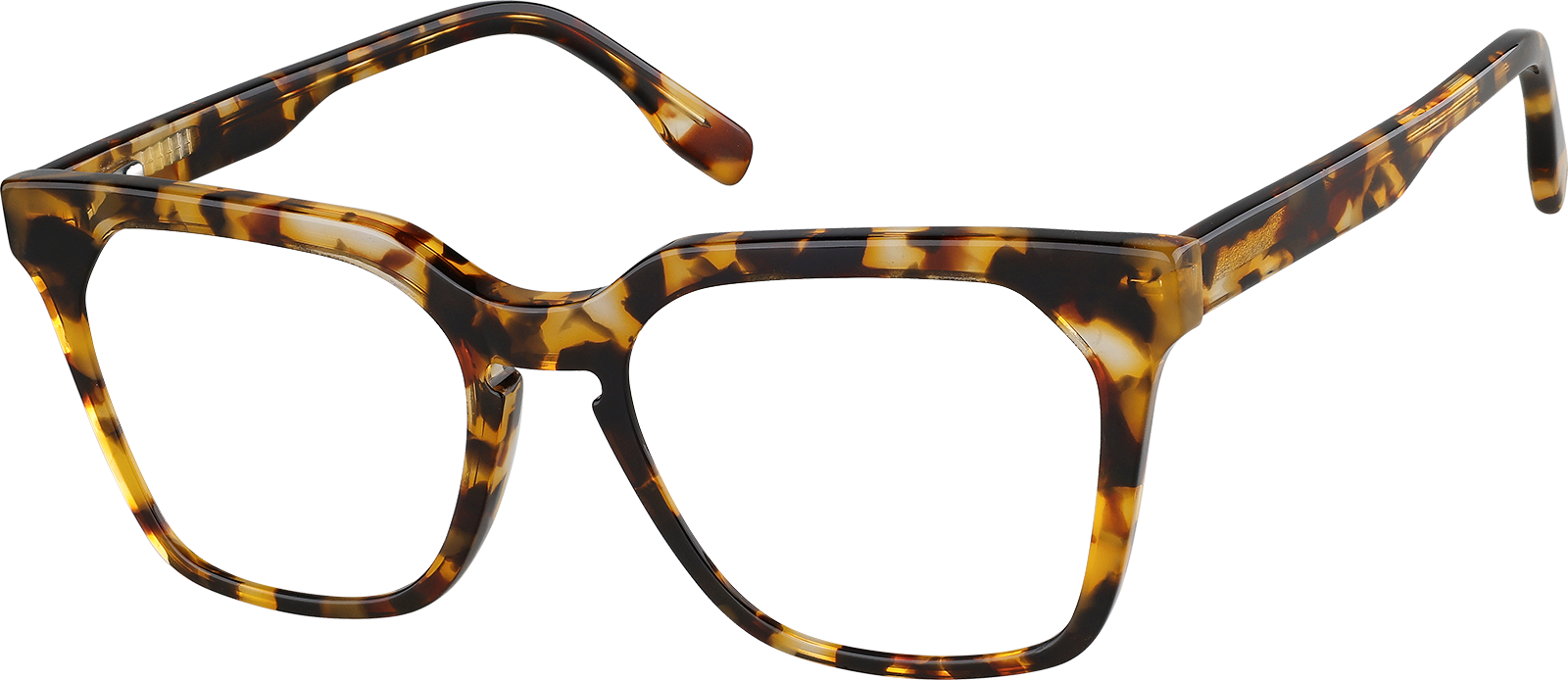 Tortoiseshell Square Glasses #4460125 | Zenni Optical
