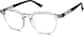 Angle view of Surfwatch Glasses 4460923 in Clear thumbnail