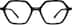 Premium Geometric Glasses 4461021 in Black