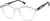Angle view of Premium Round Glasses 4461123 in Clear thumbnail
