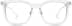 Premium Square Glasses 4461230 in White