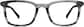 Front view of Rush Hour Glasses 4461339 in Gray Stripe thumbnail