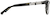 Side view of Rush Hour Glasses 4461349 in Black Marble thumbnail
