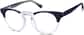 Angle view of Voyager Glasses 4461416 in Navy thumbnail