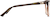 Side view of Premium Cat-Eye Glasses 4461515 in Brown thumbnail