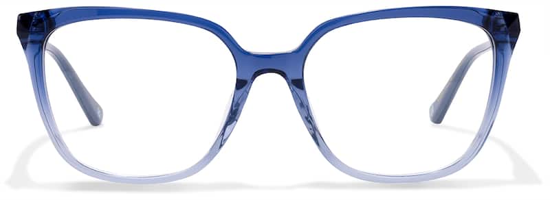 Blue Premium Cat-Eye Glasses