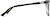 Side view of Premium Cat-Eye Glasses 4461521 in Black thumbnail