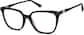 Angle view of Premium Square Glasses 4461525 in Tortoiseshell thumbnail