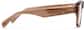 Side view of Les lunettes de référence or 4461915 in Brun thumbnail