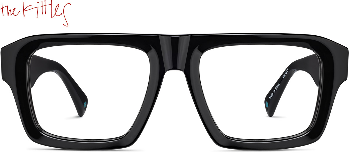 Black The Gold Standard Glasses