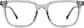 Front view of Zen Mode Glasses 4462012 in Gray thumbnail