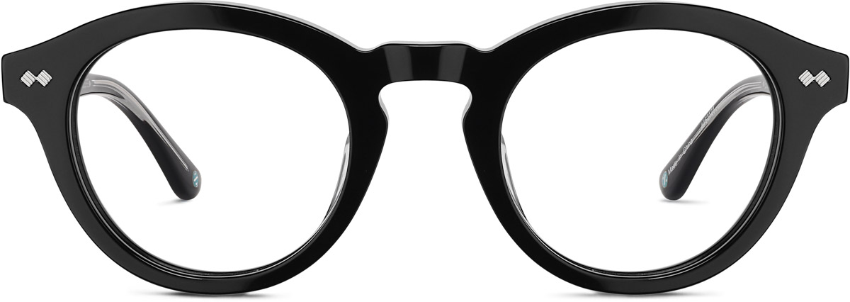 Black Boardwalk Glasses
