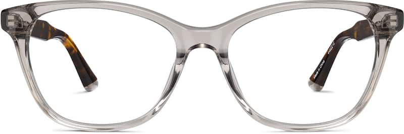 Gray Cat-Eye Glasses