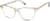 Angle view of Cat-Eye Glasses 4462215 in Beige thumbnail