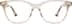 Cat-Eye Glasses 4462215 in Beige