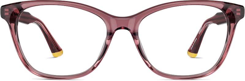 Purple Cat-Eye Glasses