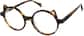 Angle view of Kids' Round Glasses 4462325 in Tortoiseshell thumbnail