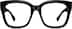 Square Glasses 4462421 in Black