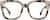 Front view of Square Glasses 4462435 in Ivory Tortoiseshell thumbnail