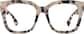 Front view of Square Glasses 4462435 in Ivory Tortoiseshell thumbnail