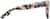 Side view of Square Glasses 4462435 in Ivory Tortoiseshell thumbnail