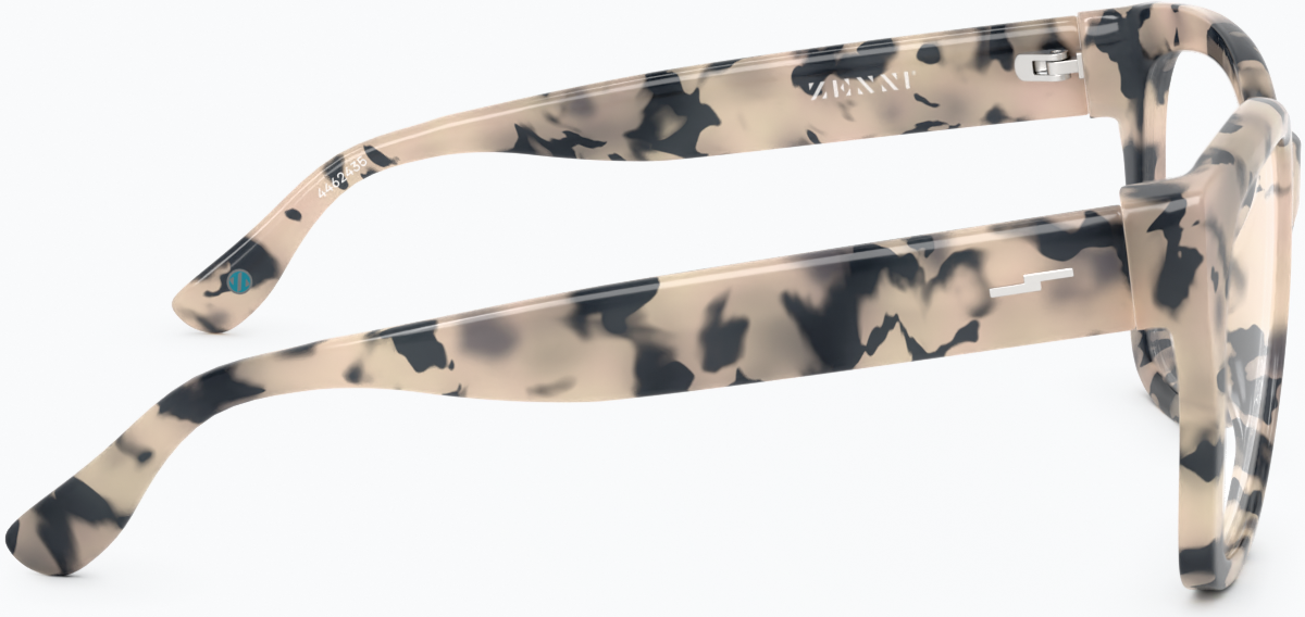 Side view of Square Glasses 4462435 in Ivory Tortoiseshell thumbnail