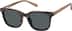 Square Magnetic Snap-On Set 4462515 in Brown