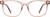 Front view without clip-on of Square Magnetic Snap-On Set 4462519 in Pink thumbnail