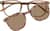 Front view of Kids' Square Magnetic Snap-On Set 4462615 in Brown thumbnail