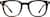 Front view without clip-on of Kids' Square Magnetic Snap-On Set 4462625 in Tortoiseshell thumbnail