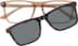 Rectangle Magnetic Snap-On Set 4462815 in Brown