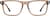 Front view without clip-on of Rectangle Magnetic Snap-On Set 4462815 in Brown thumbnail