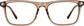 Front view without clip-on of Rectangle Magnetic Snap-On Set 4462815 in Brown thumbnail